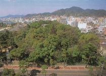 Official residences of all the past regional commander-in-chiefs were located on Irifuneyama Hill (Photograph taken circa 1994)