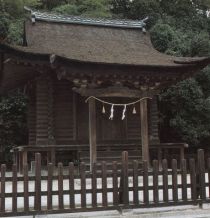 Azekura style, rare in Japan (Photograph taken circa 1994)