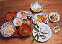 Traditional flavor in nothern Hiroshima Prefecture (Photograph taken circa 1994)